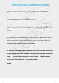 BIOS 280 Lab Quiz 3 &semi; Questions and Answers