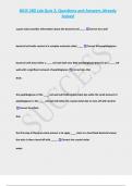 BIOS 280 BUNDLED EXAMS-&colon;&colon; lab final&comma;Lab Quiz 2-3&comma;LAB Quiz with Complete Solutions 