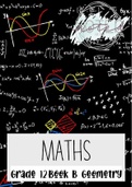 Grade 12 Mathematics (core) Book B - Geometry Summary