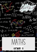 Grade 11 Mathematics (Core) Summaries