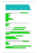 PEER SUPPORT SPECIALIST CERTIFICATION EXAM