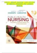 PUBLIC HEALTH NURSING 10TH EDITION BY MARCIA STANHOPE PHD LATEST UPDATE&period; 