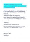 PA Appraisal License 16-20 Auto Physical Damage Exam Questions With Complete Solutions   A car has adjustable door hinges&period; There is a significant gap at the top of the front top and the bottom as well between the front fender and the windshield support co