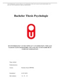 Bachelorthesis&colon; PB9906 &vert; Onderzoeksverslag&colon; ''Effecten van Self-efficacy op schoolgerelateerde taken'' 