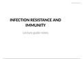 Infection Resistance nursing notes