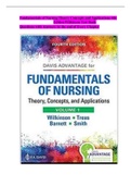 Fundamentals of Nursing Theory Concepts and Applications 4th Edition Wilkinson Test Bank (Answer Key at Every Chapter end)