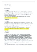 GEN 499 Latest Quiz 2021-2022