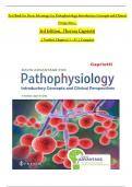 TEST BANK For Davis Advantage for Pathophysiology Introductory Concepts and Clinical Perspectives 3rd Edition By Theresa Capriotti&comma; All 42 Chapters Covered&comma; Verified Latest Edition