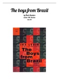 the boys from Brazil boekverslag heel goed