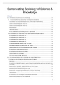 Samenvatting Sociology of Science and Knowledge