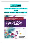 Test Bank For Reading&comma; Understanding&comma; and Applying Nursing Research 6th Edition By James A&period; Fain All 1-15 Chapters Covered &comma;Latest Edition ISBN&colon;9781719641821