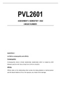 PVL2601 Assignment 2 Semester 1 2022