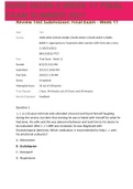 NURS 6630N-5&comma; Week 11 Final Exam&semi; Summer 2021