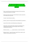 Biol 186 UVIC Midterm Exam with Questions and 100&percnt; Correct Verified Solutions