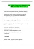 Bundle of Biol 186 UVIC  Exams All with Questions and Correct Verified Answers