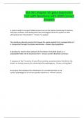 bisc 261 chapter 10&colon; gene expression Test with Questions with 100&percnt; Correct Answers
