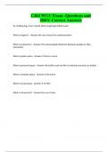 BUNDLE OF WGU C464 exams &vert; Questions with 100&percnt; Correct Answers