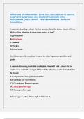 NUTRITION ATI PROCTORED EXAM 2024-2025 NEWEST &excl;&excl;&excl; ACTUAL  COMPLETE QUESTIONS AND CORRECT ANSWERS WITH  RATIONALES &lpar;100&percnt; EXPERT VERIFIED ANSWERS &rpar; ALREADY  GRADED A&plus; &period;