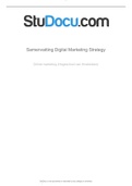 samenvatting digital marketing strategy 