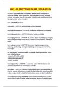 NU 100 MIDTERM EXAM &lpar;2024-2025&rpar;