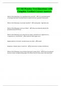 GY 102 Practice Test &vert;Questions with Complete Verified Correct Answer