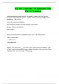 GY 102- Topic 4B Test &vert;Questions with Correct Answers