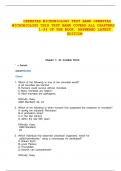 OPENSTAX MICROBIOLOGY TEST BANK OPENSTAX MICROBIOLOGY THIS TEST BANK COVERS ALL CHAPTERS 1-26 OF THE BOOK&comma; ANSWERED LATEST EDITION