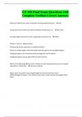 BUNDLE OF GY 102 Exams &vert; QUESTIONS with 100&percnt; Solutions &comma; all Rated A&plus;