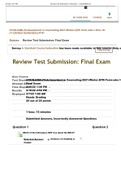 COUN 6360 Quizzes Week 5, 6, 7 and Week Final Exam (Bundle)