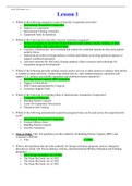 Class notes ACQ 120 Lesson 1 to 15 