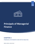Principles of managerial finance: chapters (1, 2, 3) summary