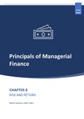 Principles of managerial finance: chapter 8 summary