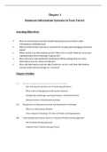 Essentials of MIS Plus 2014, Laudon - Solutions, summaries, and outlines.  2022 updated
