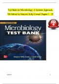 Test Bank for Microbiology&comma; A Systems Approach&comma; 6th Edition&comma; Marjorie Kelly Cowan&comma; Heidi Smith &vert; Complete Guide A&plus;