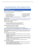 Summary of Mandatory Literature for  Cooperating for Innovation (EBM061A05)