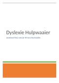 Samenvatting Hulpwaaier Dyslexie