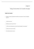 Essentials of Strategic Management The Quest for Competitive Advantage&comma; Gamble - Complete test bank - exam questions - quizzes &lpar;updated 2022&rpar;