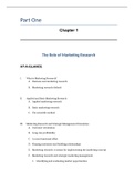Exploring Marketing Research, Zikmund - Solutions, summaries, and outlines.  2022 updated