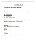 NCLEX-PN EXAM &lpar;200 Questions with Answers and Explanations&rpar;
