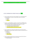 ATI RN comprehensive predictor retake
