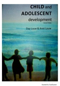 PYC2602  CHILD ADOLESCENCE DEVELOPMENT PDF 