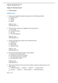 OpenStax Microbiology Test Bank Chapter 9&colon; Microbial Growth