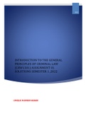 CRW1501 ASSIGNMENT 1 SOLUTIONS SEMESTER 1 2022