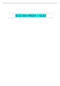 ECO 204 WEEK 1 QUIZ