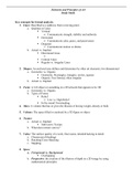 EXAM STUDY GUIDE ARTH101