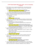 ATI RN Mental Health Online Practice 2019 A - 60 Correct Questions & Answers
