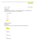 American Military University&colon;CHEM MISC Lesson 1 Quiz-anwered
