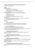 University of Cambridge (Part II Pharmacology) - Detailed Revision Notes