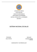 Sistema nacional de salud Venezolano