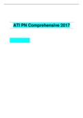 ATI PN Comprehensive 2017